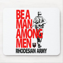 Rhdesian Army Recruiting Poster Mouse Pads