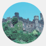 Rheinstein Castle, Rhine River, Germany Round Sticker