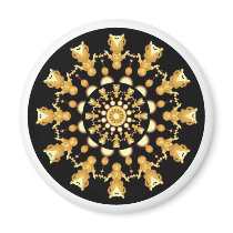 Rhett Headley Mandala magnet