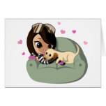 Rhi and Duke Greeting Cards