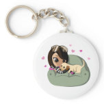 Rhi and Duke Keychains