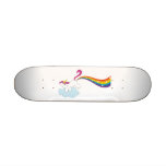Rhiannon's Unicorn skateboards