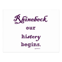 Rhinebeck, my history starts here. postcards