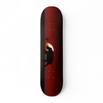 Rhino And Red Sunrise Skate Boards