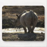 Rhino, back view mousepad