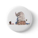 Rhino Knitting Button
