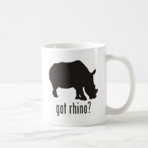 Rhinoceros Coffee Mugs