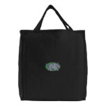 Rhinoceros embroidered bags