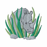 Rhinoceros embroidered shirts