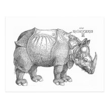 Rhinoceros Post Cards