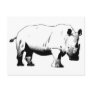 Rhinos Rock Post Card