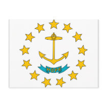 Rhode Island Flag Post Card