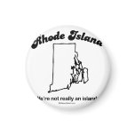 RHODE ISLAND - "RHODE ISLAND STATE MOTTO" T-shirts Magnet