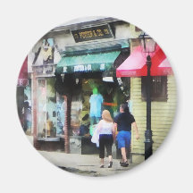 Rhode Island - Thames Street Newport RI Fridge Magnets