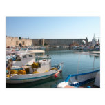 Rhodes, Greece Harbour Postcard