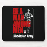Rhodesian Army Poster mousepads