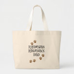 Rhodesian Ridgeback Dad Canvas Bag