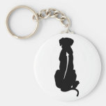 Rhodesian Ridgeback Dog Breed Spine Key Chains