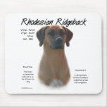 Rhodesian Ridgeback History Design mousepads