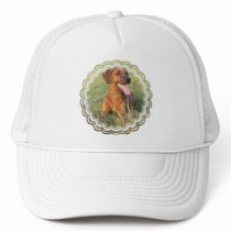 Rhodesian Ridgeback Rescue Baseball Cap Hat