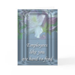 Rhododendron Employee Service Anniversary Card