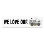 Rialta Winnebago Camper RV bumper stickers