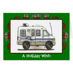Rialta Winnebago Camper RV Holiday Wish Card
