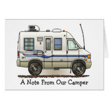 Rialta Winnebago Camper RV M Card