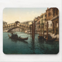 Rialto Bridge I, Venice, Italy Mousepads