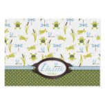 Ribbit Birthday TY Gift Tag business cards