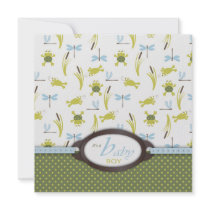 Ribbit Invitation Square