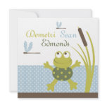 Ribbit Invitation Square B