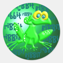 Ribbit! Sticker