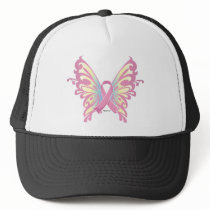 Ribbon Butterfly Mesh Hat