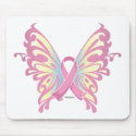 Ribbon Butterfly mousepads