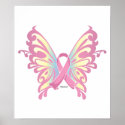 Ribbon Butterfly posters