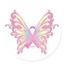 Ribbon Butterfly stickers