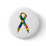 Ribbon Pinback Button
