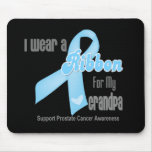 Ribbon For My Grandpa - Prostate Cancer Mousepad