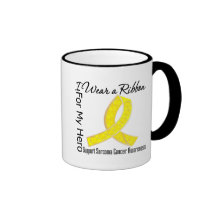 Ribbon For My Hero - Sarcoma Cancer Mug