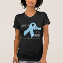 Ribbon For My Uncle - Prostate Cancer Tshirt