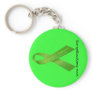 ribbon keychain