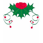 Ribbon of Holly t-shirts