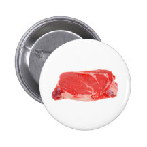 Ribeye Steak uncooked Pinback Button