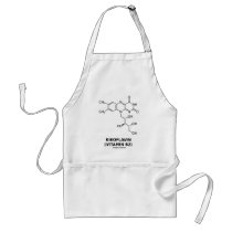 Riboflavin (Vitamin B2) Chemical Molecule Apron
