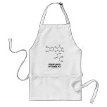 Riboflavin (Vitamin B2) Chemical Molecule aprons