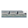 Rice planting in rain by Ando, Hiroshige Ukiyoe Bumper Sticker