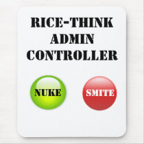 Rice-Think Admin Controller Mousepad