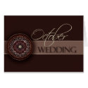 Rich Brown October Wedding cards