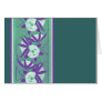 Rich Deco Floral Greeting Cards